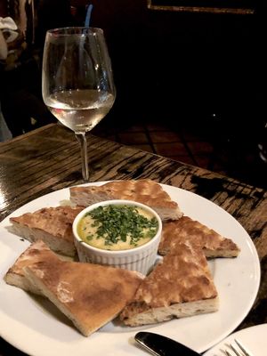 Cheese dip  at Pura Vita in West Hollywood