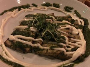 Citrus gremolata at Pura Vita in West Hollywood