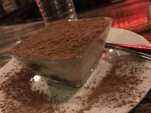 Tiramisu at Pura Vita in West Hollywood
