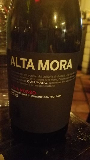 Awesome organic Italian wine ❤ at Pura Vita in West Hollywood