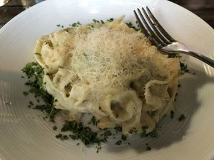 Alfredo special  at Pura Vita in West Hollywood