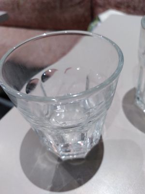 Glass of water (February 2026) at Medina in Aberystwyth