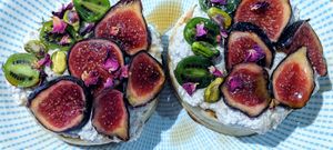 Sourdough crumpets at Mooplehog in Okehampton