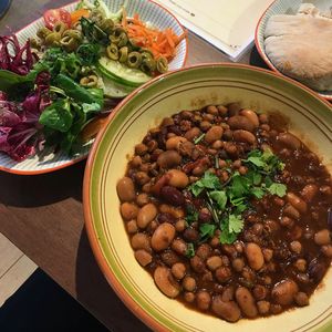Bean soup at Mooplehog in Okehampton