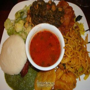 lunch buffet at Mint Indian Bistro in Las Vegas