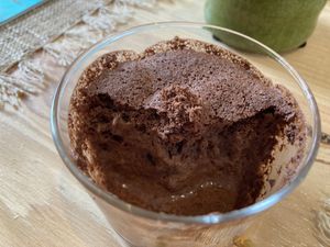 Mousse au chocolat  at Happy Green Food in Saint-raphael