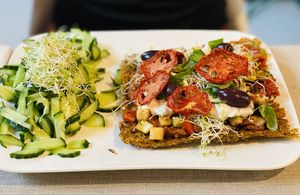 ‘Pizza’  at Happy Green Food in Saint-raphael