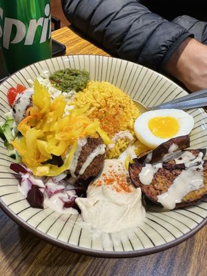   at Falafel King in Taipei