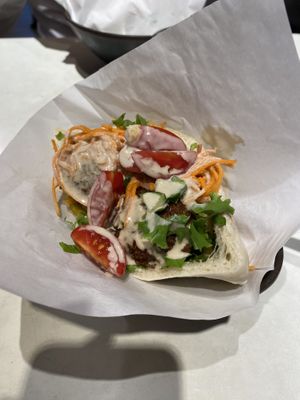   at Falafel King in Taipei