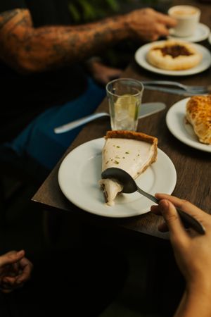 torta de limao vegana at Padaria Brasil in Pelotas