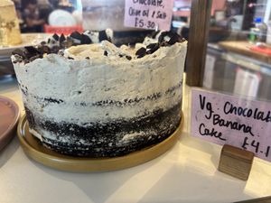 VG cake   at Lovecrumbs - West Port in Edinburgh