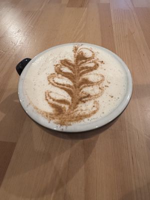 Chai latte #veganuary   at Lovecrumbs - West Port in Edinburgh