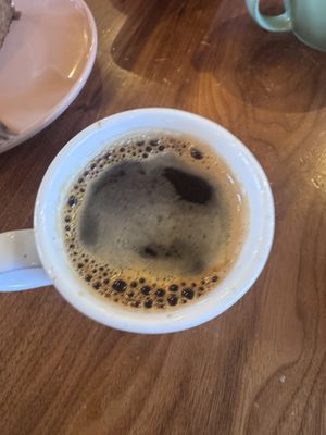 Long black   at Lovecrumbs - West Port in Edinburgh