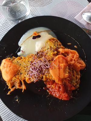 Pencas rellenas at Geltoki in Zarautz