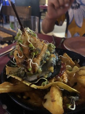 Millefeuilles de légumes  at Geltoki in Zarautz