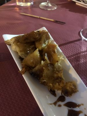 Tarte tatin  at Geltoki in Zarautz