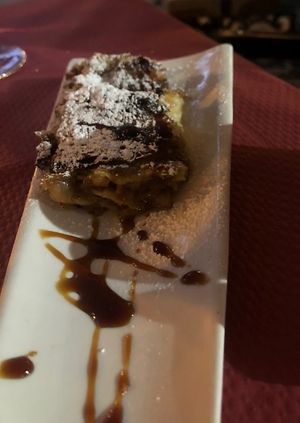 Strudel  at Geltoki in Zarautz