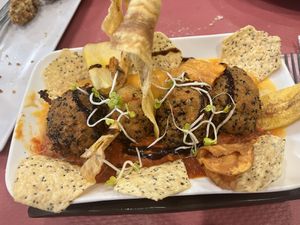 Albóndigas  at Geltoki in Zarautz