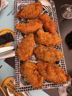 Croquetas veganas   at Geltoki in Zarautz