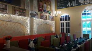 Interior at 3 Idiots The Veggie Hub in Pattaya