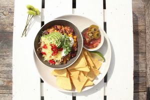 Chilli Con Veggie at Hatch at Hatch in East London