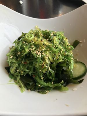 amazing seaweed salad!  at Furin in Valparaiso