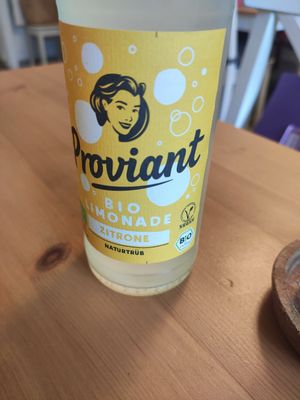 Bio vegan lemonade at Café Loyal in Siegburg