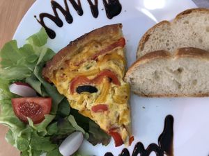 Quiche at Café Loyal in Siegburg