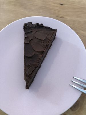 Roher Schokoladenkucken at Café Loyal in Siegburg