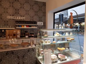 The great selection of cakes! at Café Loyal in Siegburg