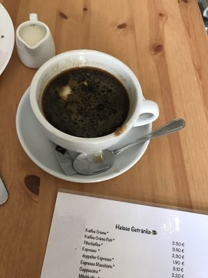 Americano at Café Loyal in Siegburg