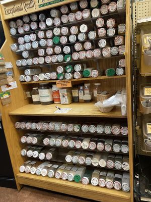 Bulk spices   at Harvest Fresh Grocery and Deli in Mc Minnville