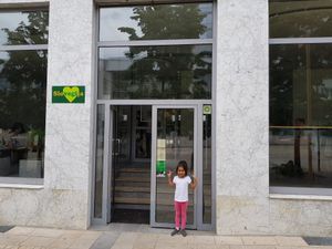 entrance at Slovegija in Maribor