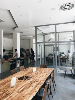 Inside at Slovegija in Maribor