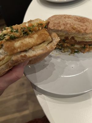 Korean BBQ tofu  at The Vault in Tulsa