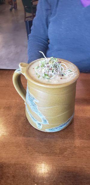 Leek soup at Heartwood - temporarily closed in Saint Charles