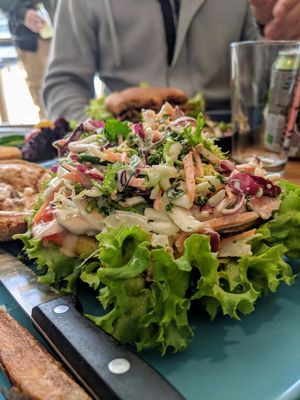 Cheeze burger un capped at Melone in Aarhus