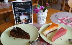 desserts vegan  at Semente Centro Macrobiótico de Braga in Braga