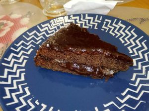 cocoa cake at Semente Centro Macrobiótico de Braga in Braga