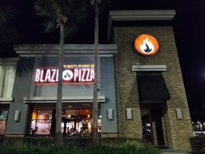 Blaze Pizza in Winter Park.  Lots of vegan and gluten-free options. at Blaze Pizza in Winter Park