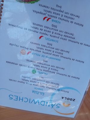 The food at Zoola in San Pedro La Laguna