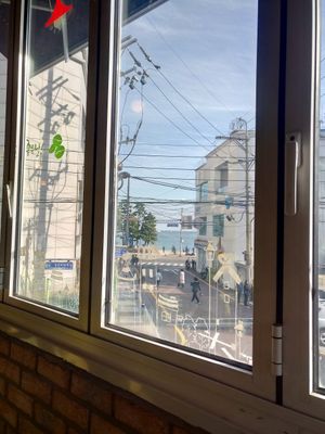 Vue sur la mer at Cafe Primo in Busan