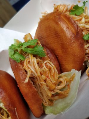 Chili Crab Sliders at Hello Baby in Central Singapore
