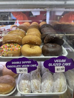 Vegan Options   at DK's Donuts & Bakery in Santa Monica
