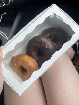   at DK's Donuts & Bakery in Santa Monica