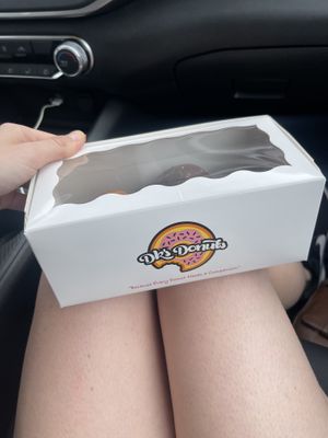   at DK's Donuts & Bakery in Santa Monica