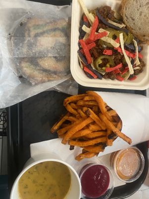 The dessert was so good !!!  at Beatnic - Back Bay in Boston