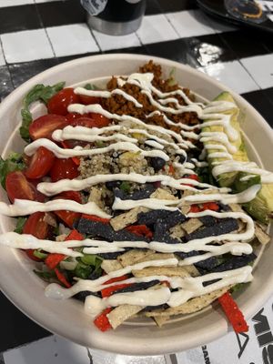 Taco bowl  at Beatnic - Back Bay in Boston
