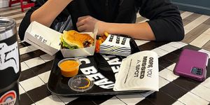 Burger and fries   at Beatnic - Back Bay in Boston