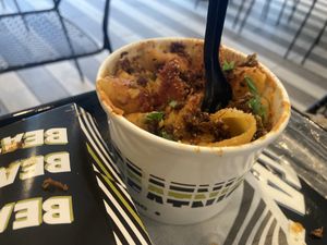 Mac n chz with mushroom bacn  at Beatnic - Back Bay in Boston